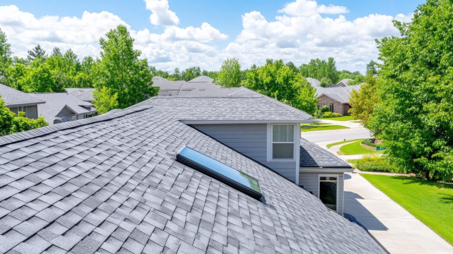 Roof destroyed by Hurricane
